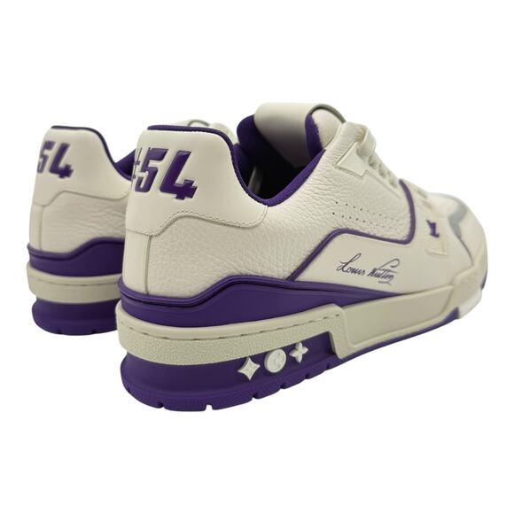 Size 7.5US - Louis Vuitton Men's Violet Low-Top Trainer - Picture 5 of 8